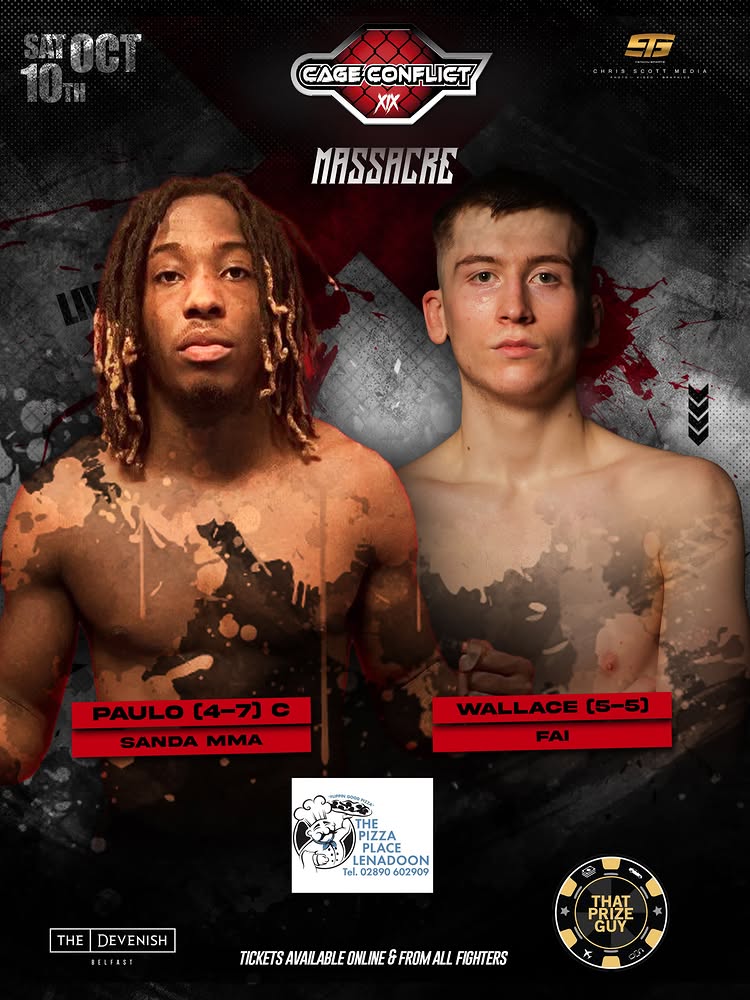 CAGE CONFLICT XIX — “MASSACRE” 🔥