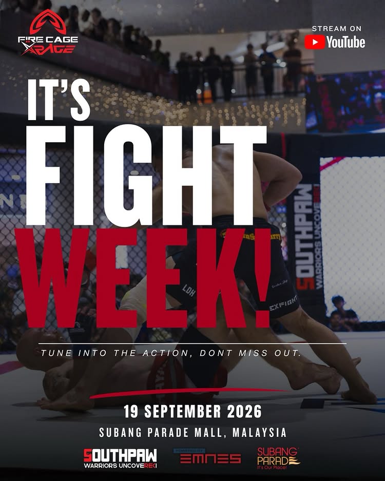 🔥 IT’S FIGHT WEEK!