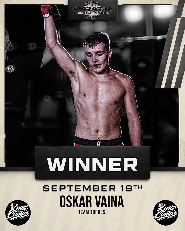 Oscar Vaina from Team Torres defeats Steven Barrett from Samson MMA in a 68KG Teen Novice bout! 🔥
