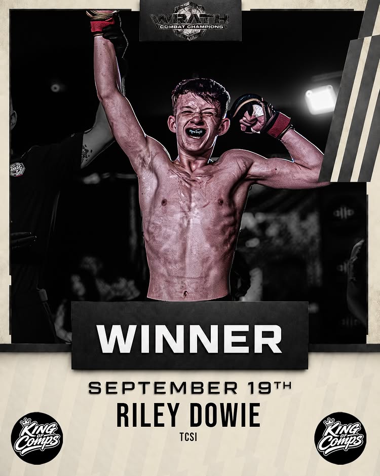 Riley Dowie from TCSI defeats Ethan McErlea from FAI in a 58KG Teen Novice bout! 🔥