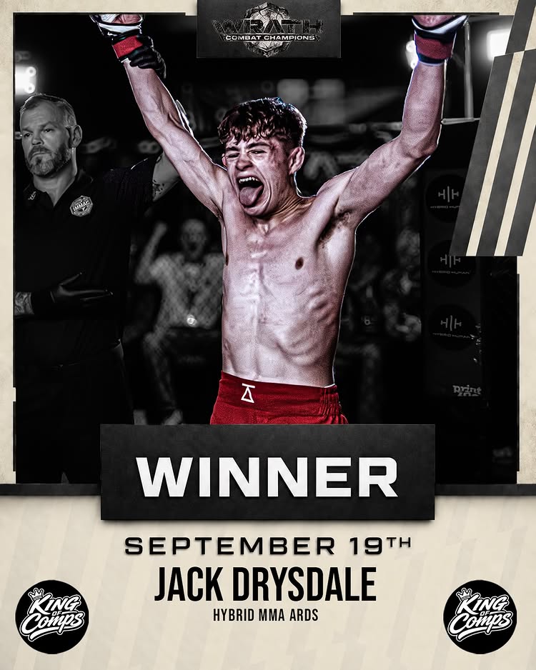 Jack Drysdale from Hybrid MMA Ards defeats Declan Monteith from Team Evolve in a 57KG Amateur bout! 🔥