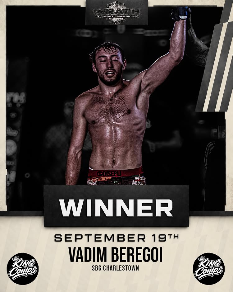 Vadim Beregoi from SBG Charlestown defeats Rian Dunnleavy from Shaolin MMA in a 63KG Title bout! 🏆🔥