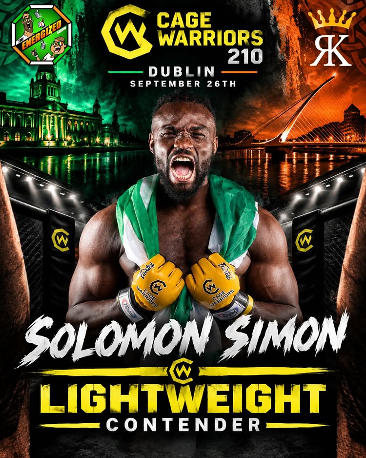@solkingsimonmma continues the path back to his crown at @cagewarriors 210 this weekend
