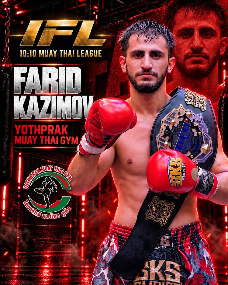 Back for his second appearance inside the IFL ring—and this time, he enters the eight-man Muay Thai league.