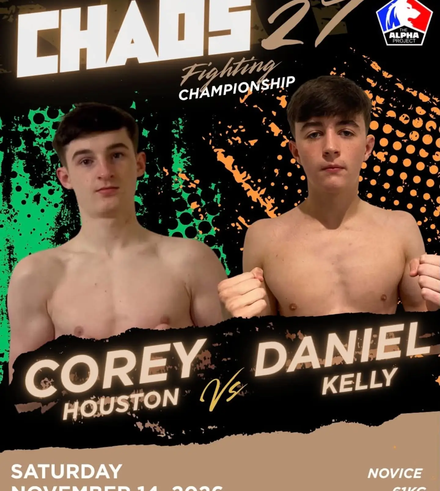 Novice 61kgs