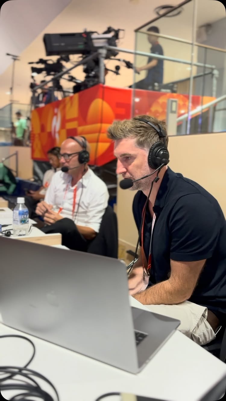 Great fun commentating Mixed Martial Arts at the #AsianGames alongside @thelukewelling 🎤 in #aichinagoya 🇯🇵 - so proud and excited to see #MMA debut in this com