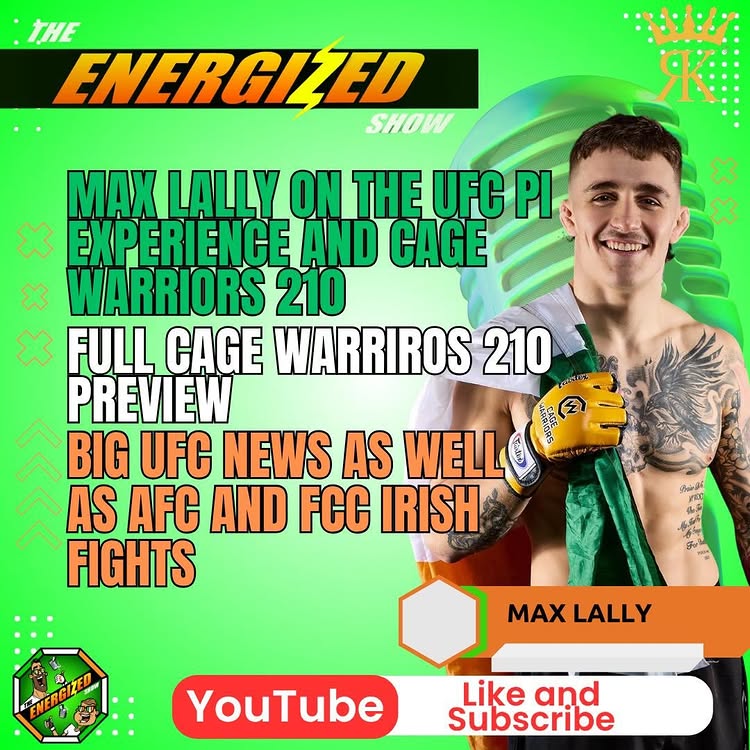 The Energized Show with @maximuslally ( @sbgcharlestown ) is now live 💯😎🎙️