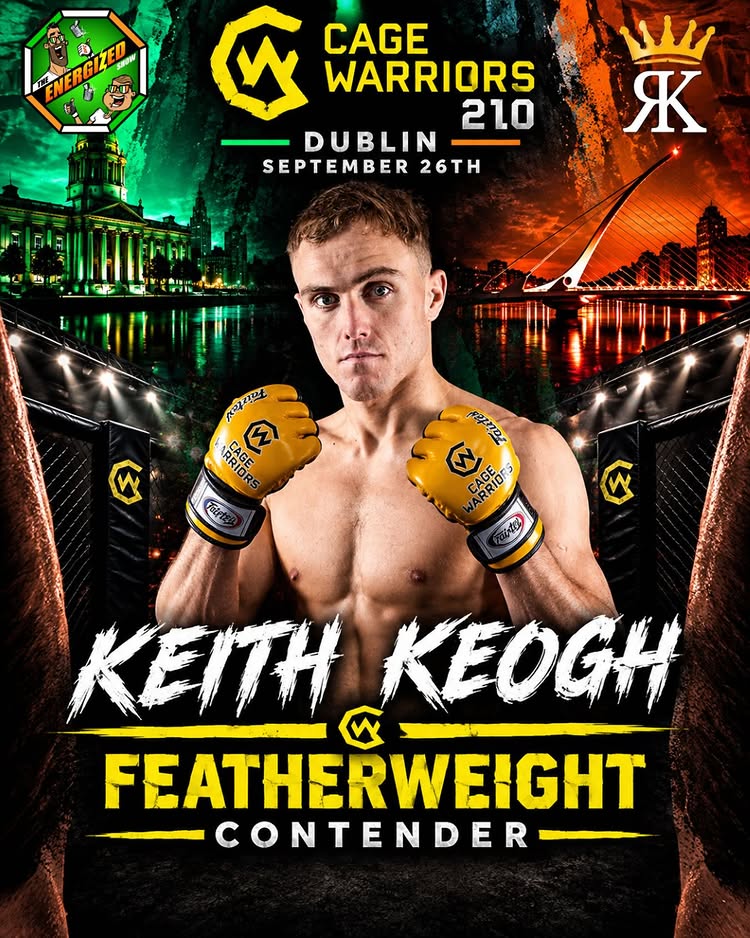 @keithkeoghmma The Freakshow will show why he is one of the hardest men to match up at @cagewarriors 210 this Saturday