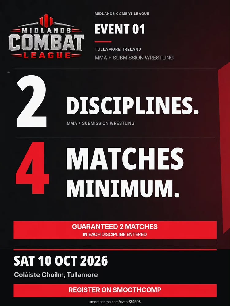 One event. Two disciplines. At least FOUR matches when you enter both 🔥