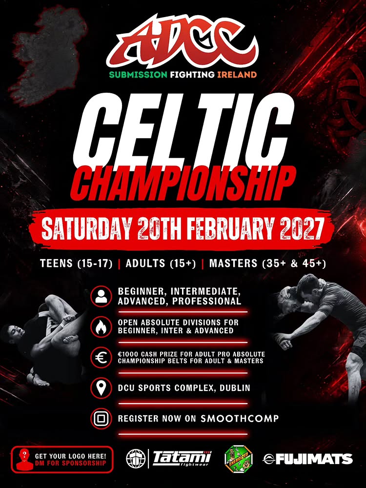 ⚔️ ADCC IRELAND CELTIC CHAMPIONSHIP 2027 ⚔️