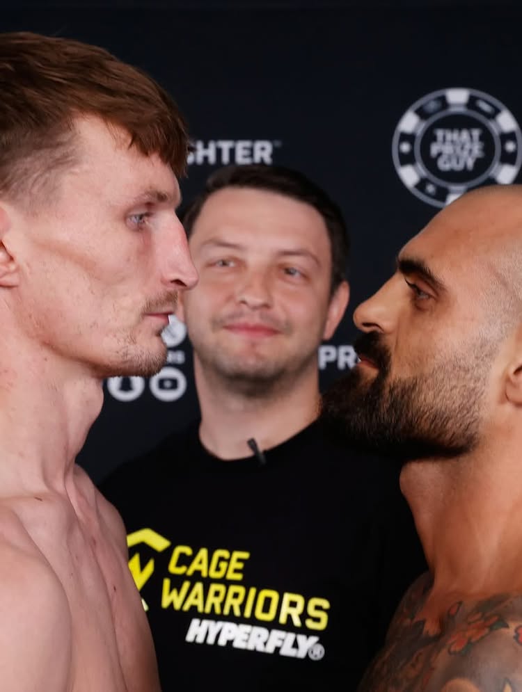 @damienmckenna_ is on weight for @cagewarriors 210