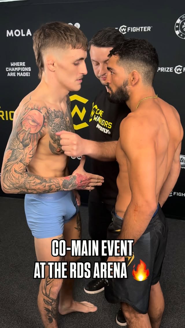 A Fire Featherweight Co-Main 🔥