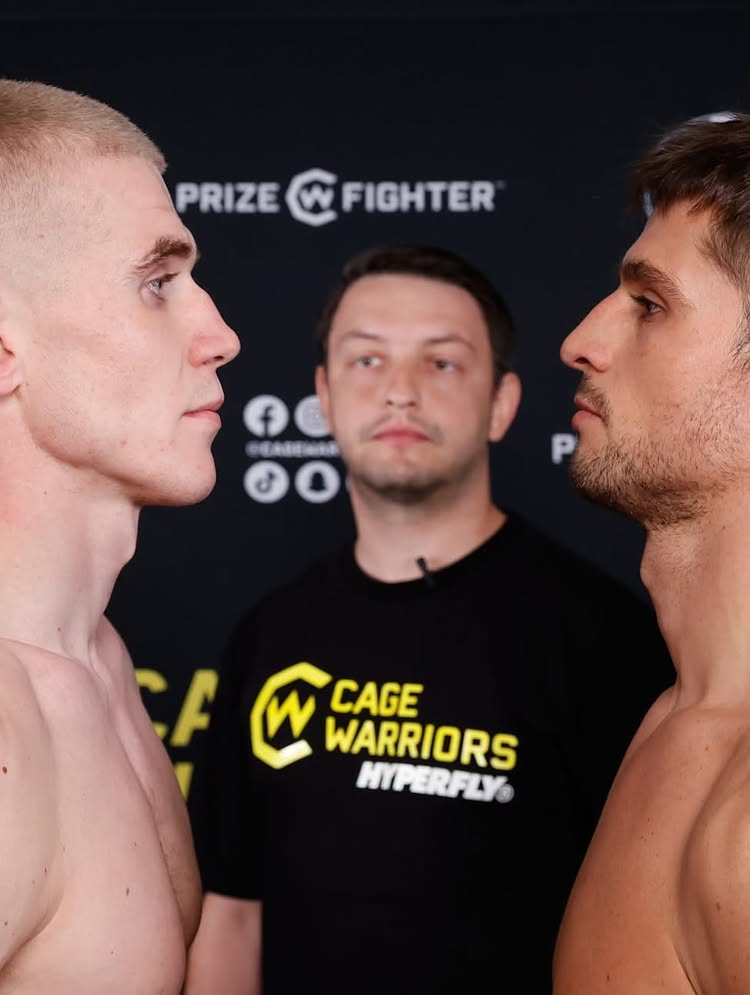 The Hotstepper returns to home soil @cagewarriors @conormccarthymma