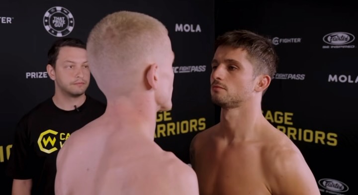 The Hotstepper returns to home soil @cagewarriors @conormccarthymma