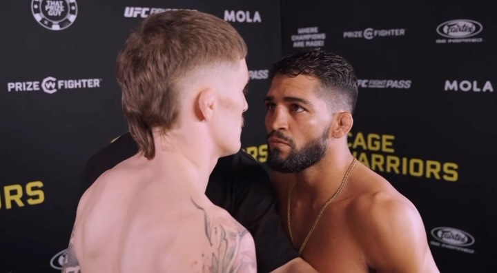 @maximuslally is ready to rock at @cagewarriors 210 tomorrow night