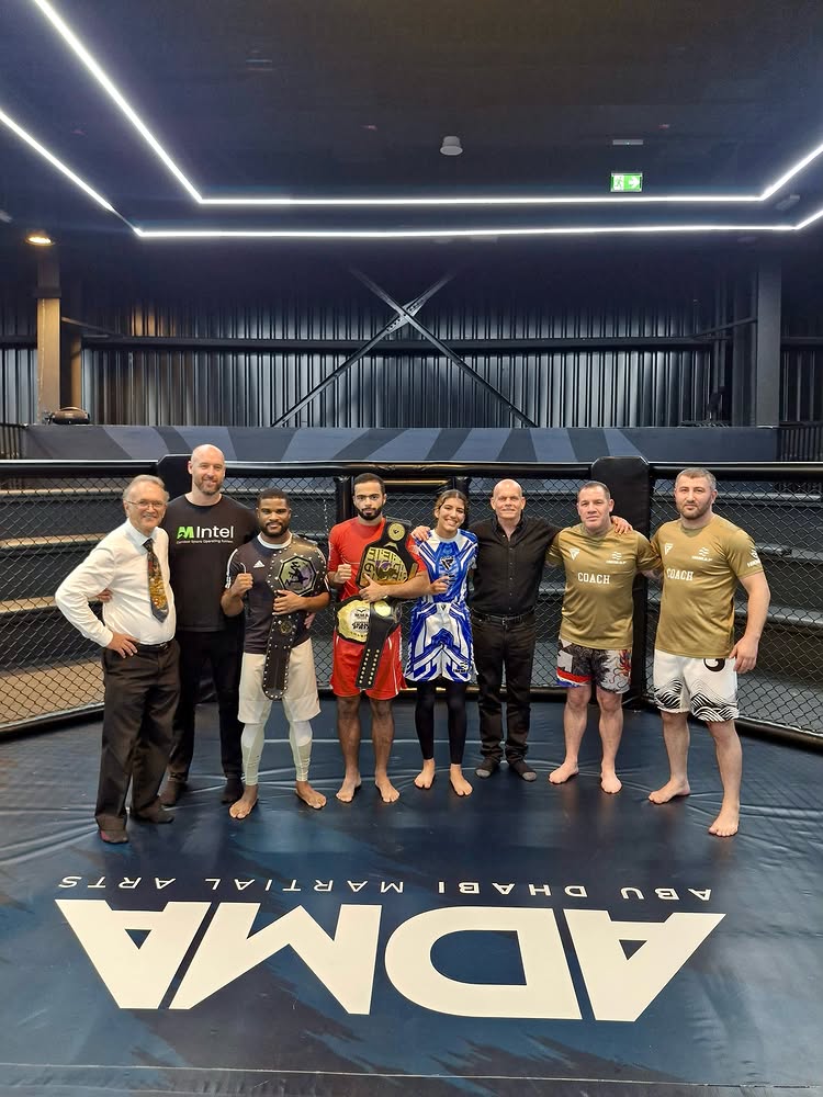 Great be back to watching @tolly_mma and @sunatullo.lutfullaev coaching  the UAEMMAF team on the back of so much success in 2026. The rise of UAE MMA continues!