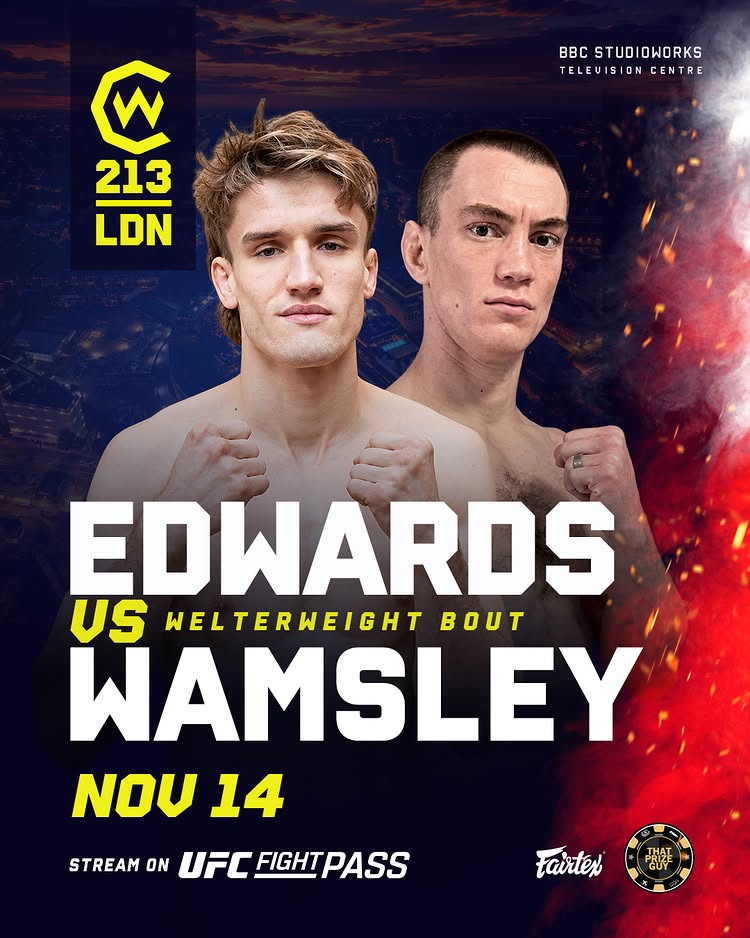 Welterweight Newcomers Duel at #CW213 London ⚔️🇬🇧