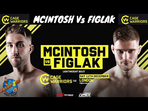 Stevie McIntosh Vs Mike Figlak | Cage Warriors 132 Countdown | Energized's "The Face Off"