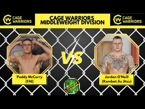 Paddy McCorry Vs Jordan O'Neill | Cage Warriors 140 Belfast Countdown | Energized's "The Face Off"