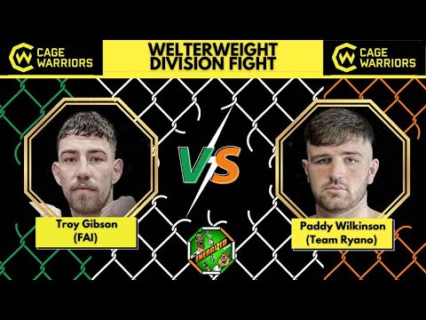 Troy Gibson Vs Paddy Wilkinson | Cage Warriors 140 Belfast Countdown | Energized's "The Face Off"
