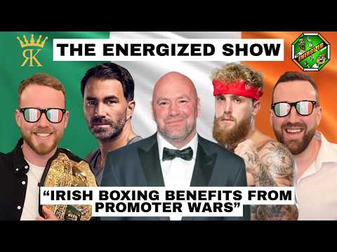 Zuffa Boxing Dublin, Dana White Vs Eddie Hearn & Jake Paul Joins PFL | The Energized Show
