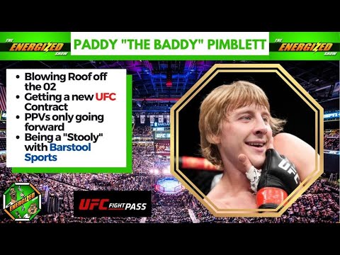 Paddy "The Baddy" Pimblett | UFC London Countdown | Energized Show