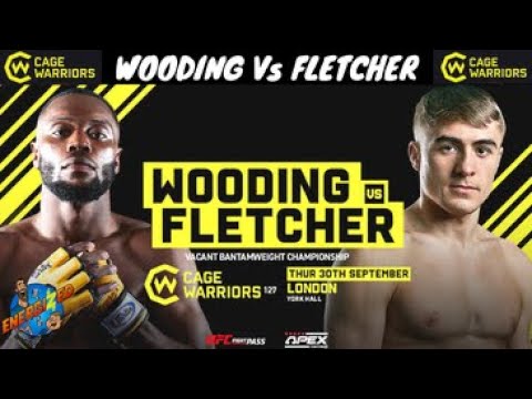 Dominique Wooding Vs Nathan Fletcher | Cage Warriors Trilogy Countdown | Energized's "The Face Off"