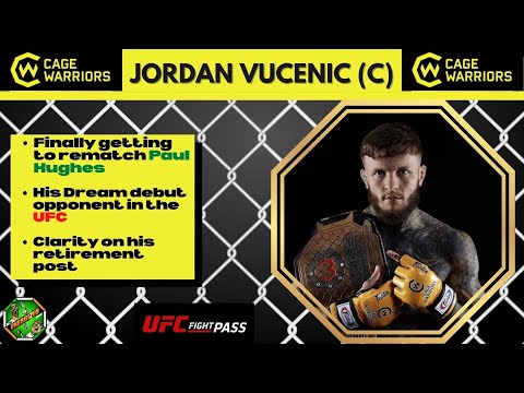 Jordan Vucenic | Cage Warriors 145 London Countdown | Energized Show