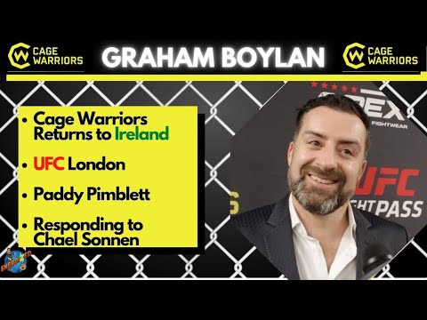 Graham Boylan | Cage Warriors London | UFC London | Paddy The Baddy Pimblett | Energized Show